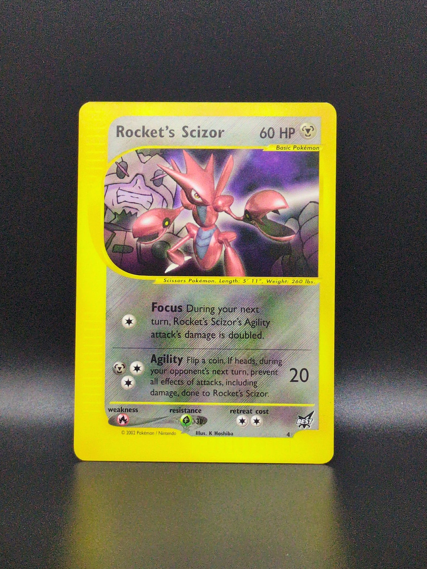Rocket's Scizor #4 - Best Of Game Promo