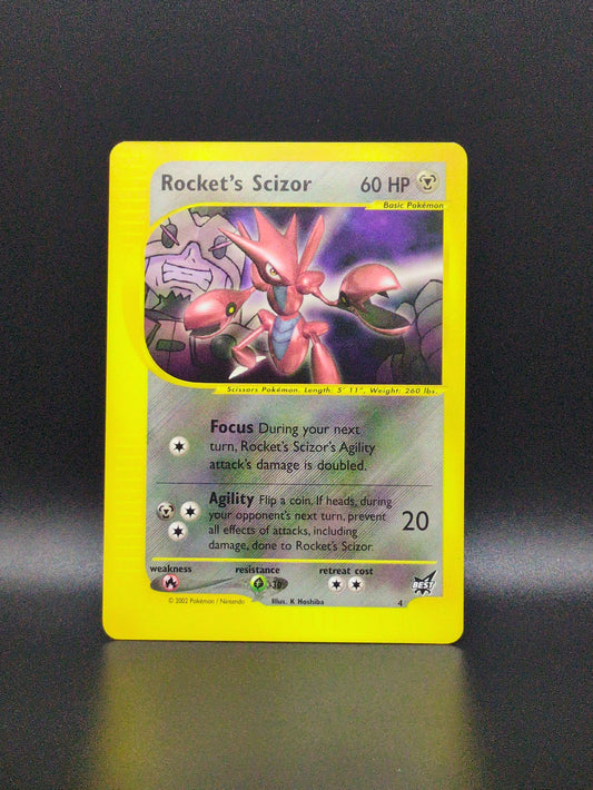 Rocket's Scizor #4 - Best Of Game Promo