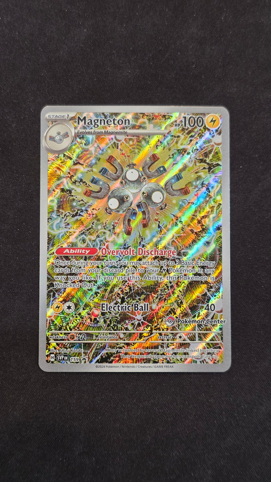 Magneton (Pokemon Center Stamp) #159 -Scarlet & Violet Promo