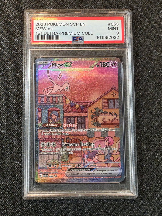 #053 Mew ex 151 PSA 9