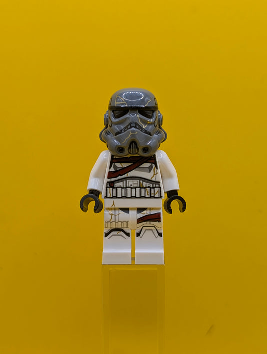 Night Trooper sw1417 Dark Bluish Gray Helmet Star Wars Lego Minifigure