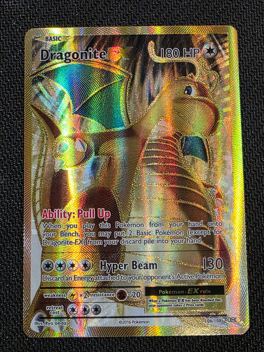 #106/108 Dragonite EX (Full Art) XY - Evolutions