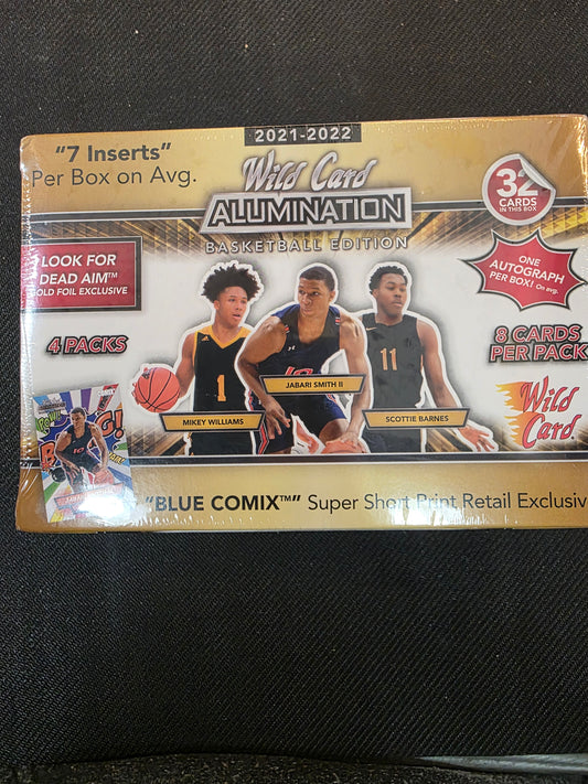 2021-22 NBA Wild Card Allumination Mega Box
