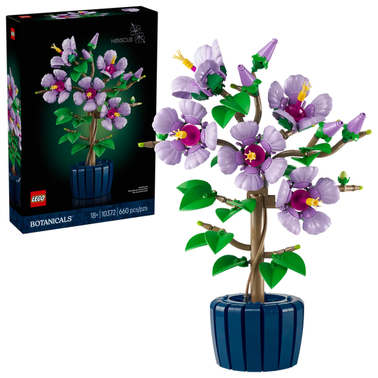 10372 Hibiscus Botanical Lego Set