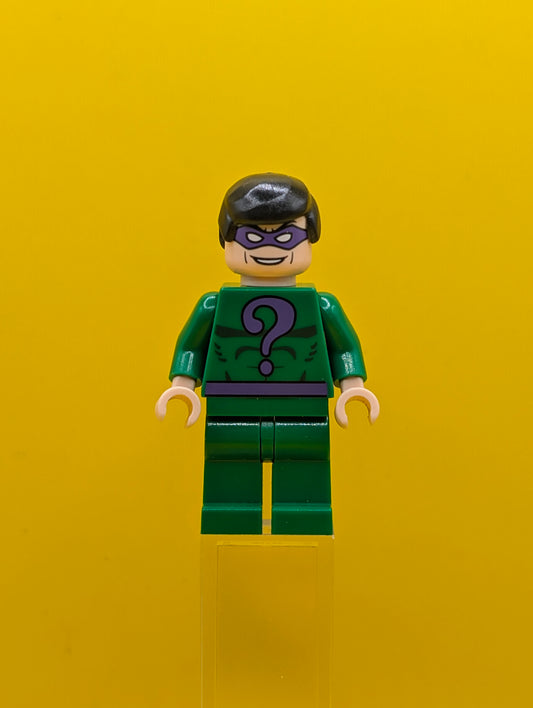 The Riddler bat017 Black Hair Dc Lego Minifigure