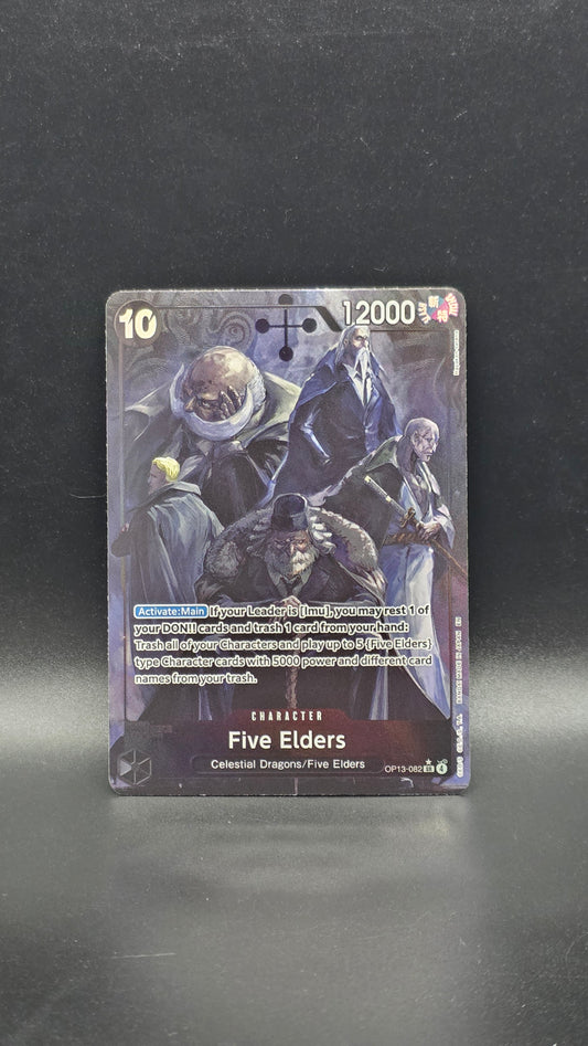 Five Elders (Alternate Art) OP13-082 One Piece