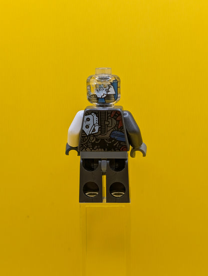 Ultron MK1 sh0169 Trans-Clear Head Marvel Lego Minifigure