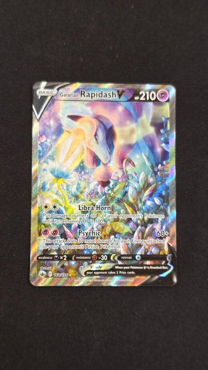 Galarian Rapidash V #168/198 -Chilling Reign