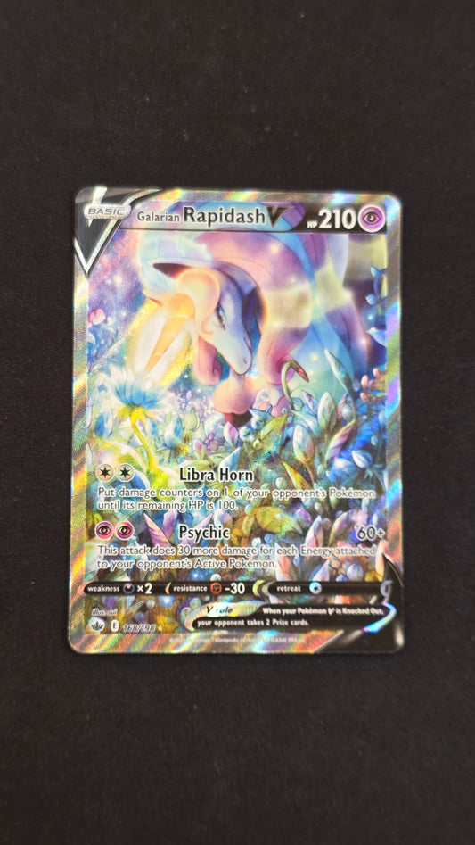 Galarian Rapidash V #168/198 -Chilling Reign