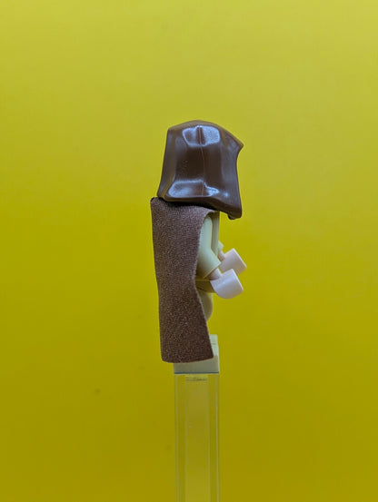 Obi-Wan Kenobi sw0336 Old, Reddish Brown Hood and Cape, Eyes with Glints Star Wars Lego Minifigure