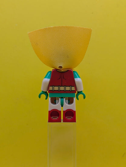 Robin sh0315 Green Glasses, Smile / Scared Pattern DC Lego Minifigure