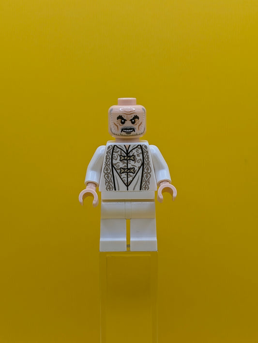 Saruman lor058 Lord of The Rings Lego Minifigure (No Cape)