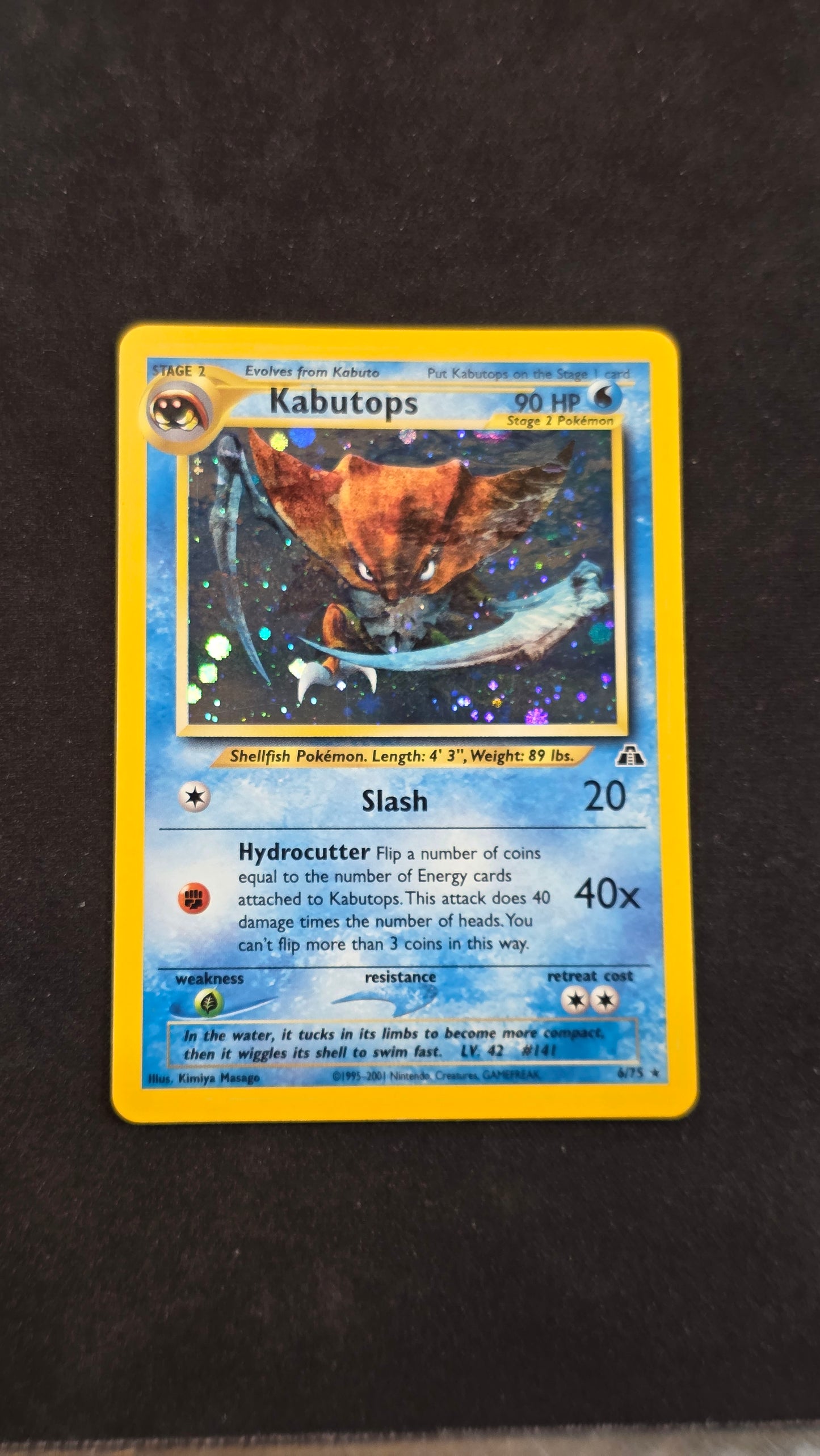 Kabutops #6/75 -Neo Discovery