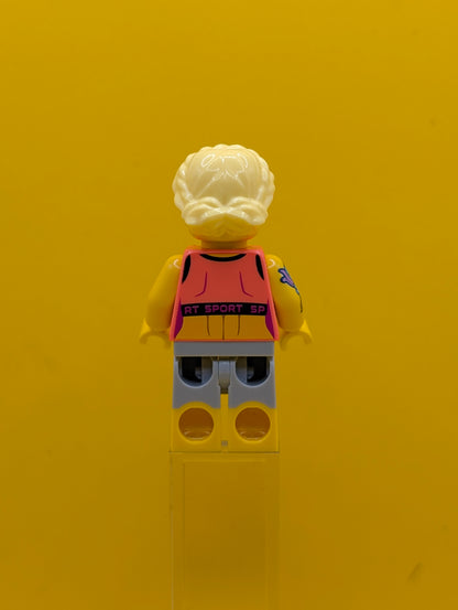 Fitness Instructor col430 Series 25 (Minifigure Only without Stand and Accessories) Collectable Minifigure Series Lego Minifigure