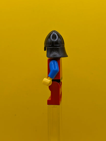 Crusader Lion cas120 Red Legs with Black Hips, Black Neck-Protector Castle Lego Minifigure