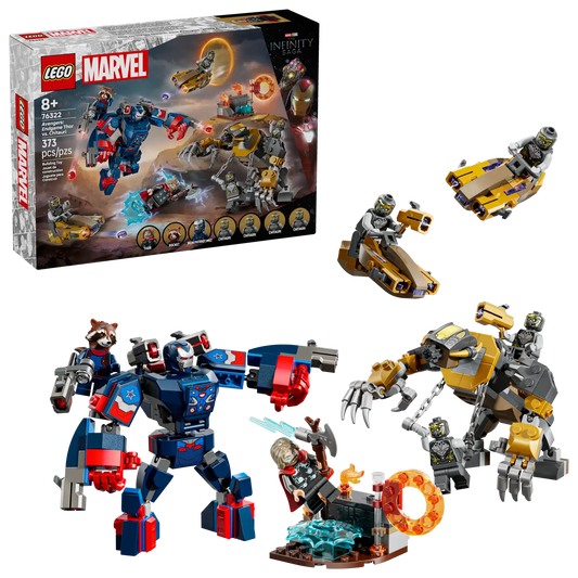 76322 Avengers Endgame Thor vs. Chitauri Marvel Lego Set