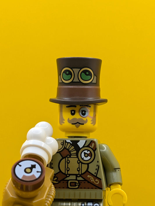 Steampunk Inventor col27-12 Series 27 (complete Set with Stand and Accessories) CMF Minifigure Lego