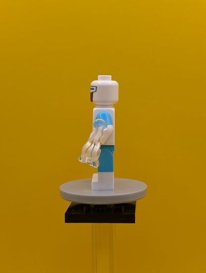 Frozone coldis2-18 Disney Series 2 (Complete Set with Stand and Accessories) Lego Minifigure