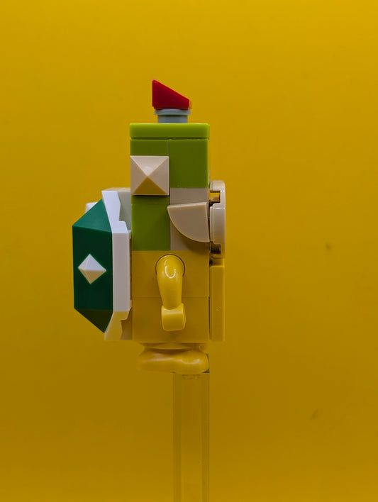 Bowser Jr. mar0003 2 Lime Brick 1 x 1 Super Mario Lego Minifigure