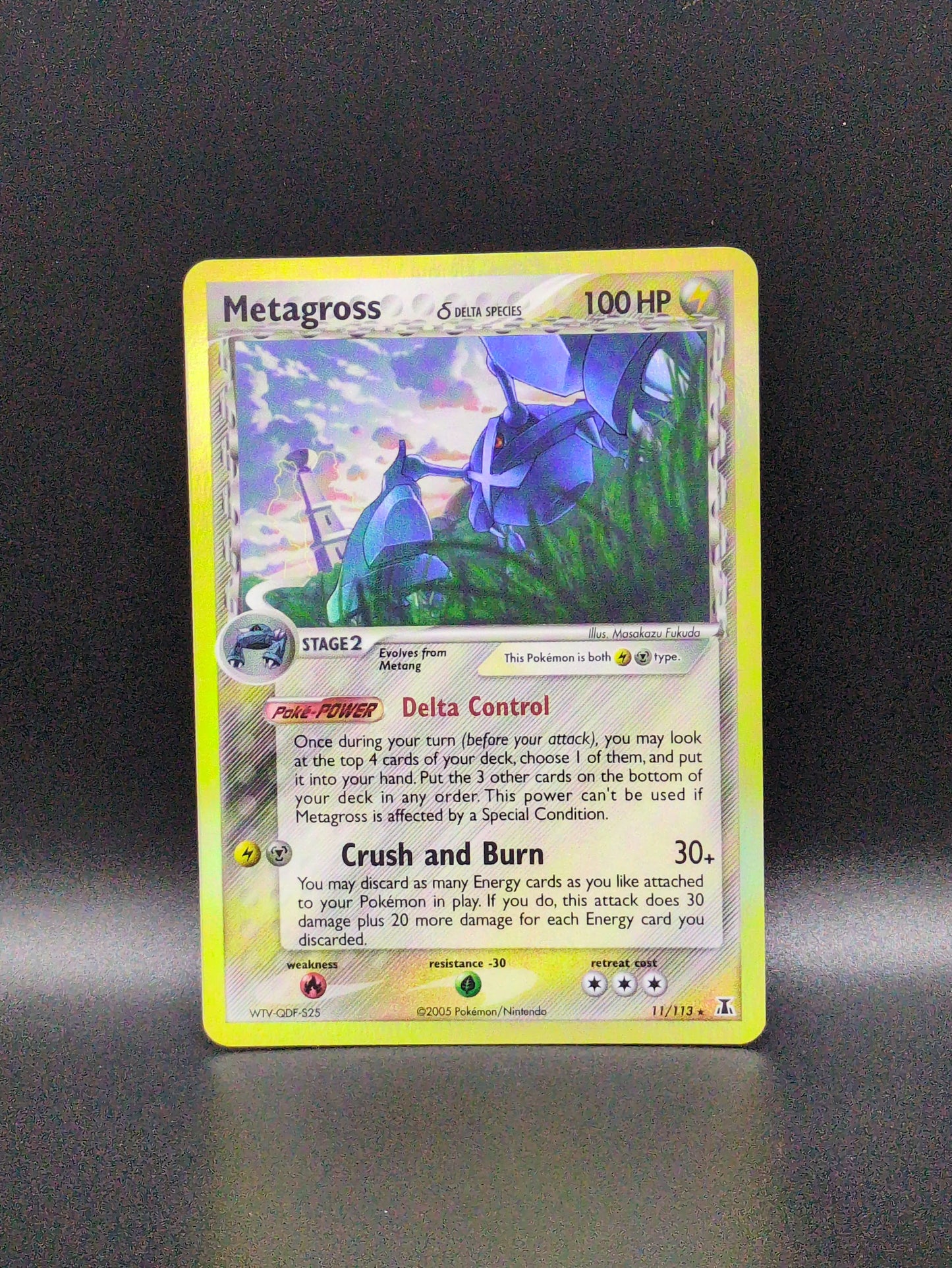 Metagross (Delta Species Reverse Holo) #11/113 - EX Delta Species