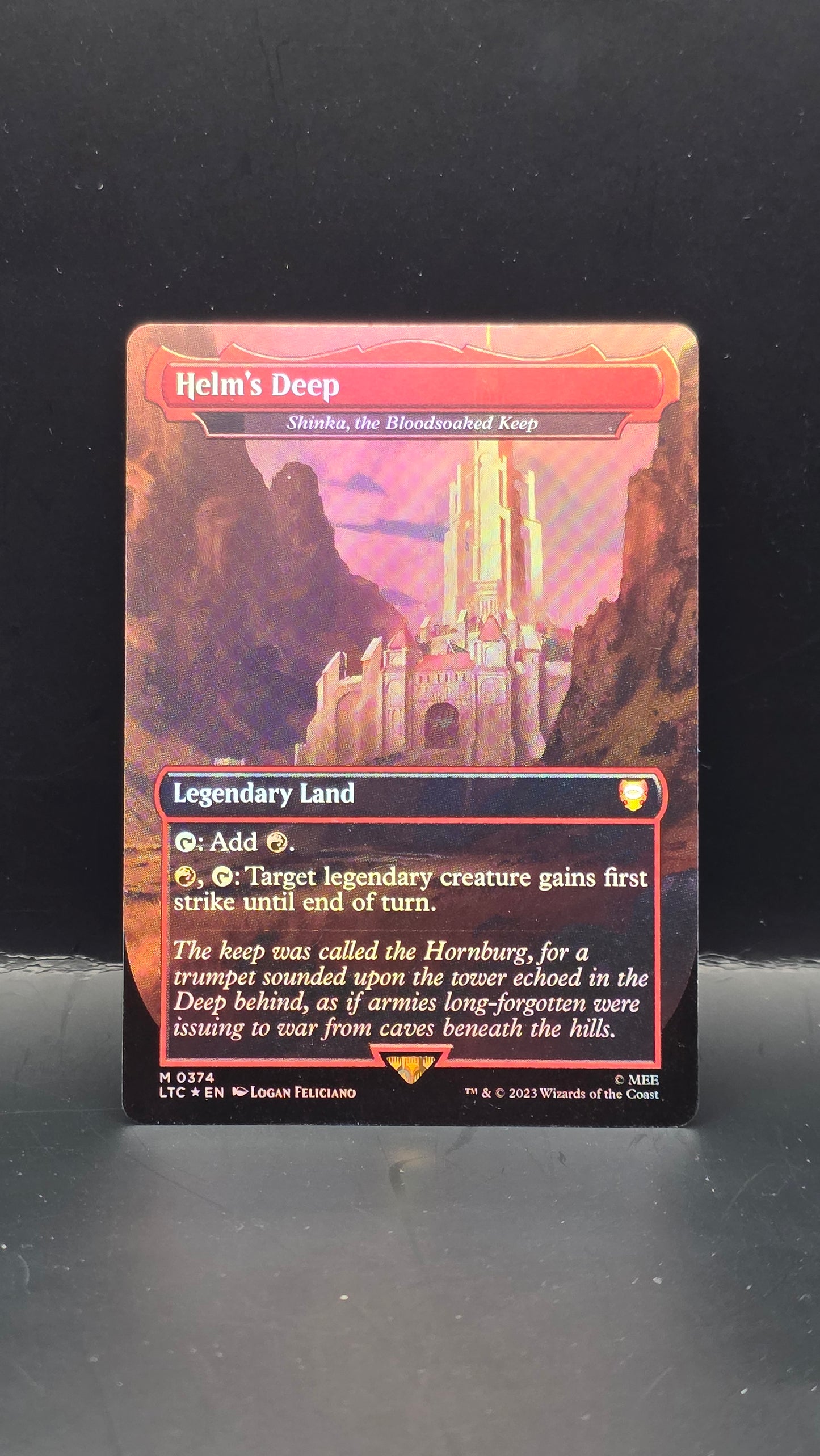 Helm's Deep (Shinka, the Bloodsoaked Keep) (Foil) #374