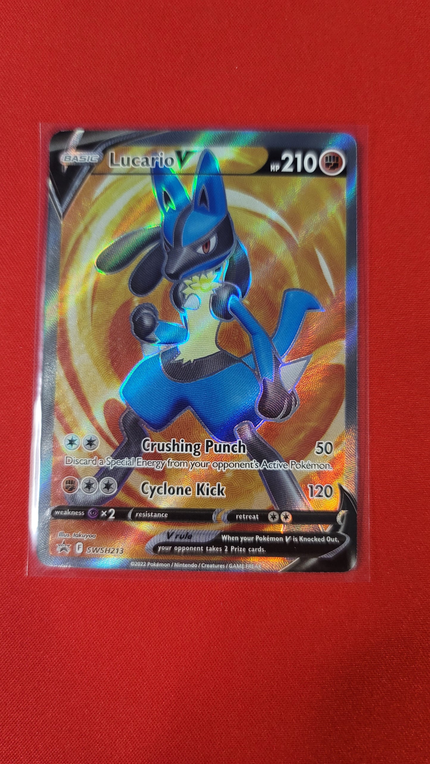 Lucario V #SWSH213