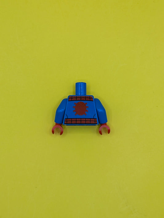 Torso Spider-Man Costume 4 Pattern / Blue Arms / Red Hands 973pb1228c01 Lego