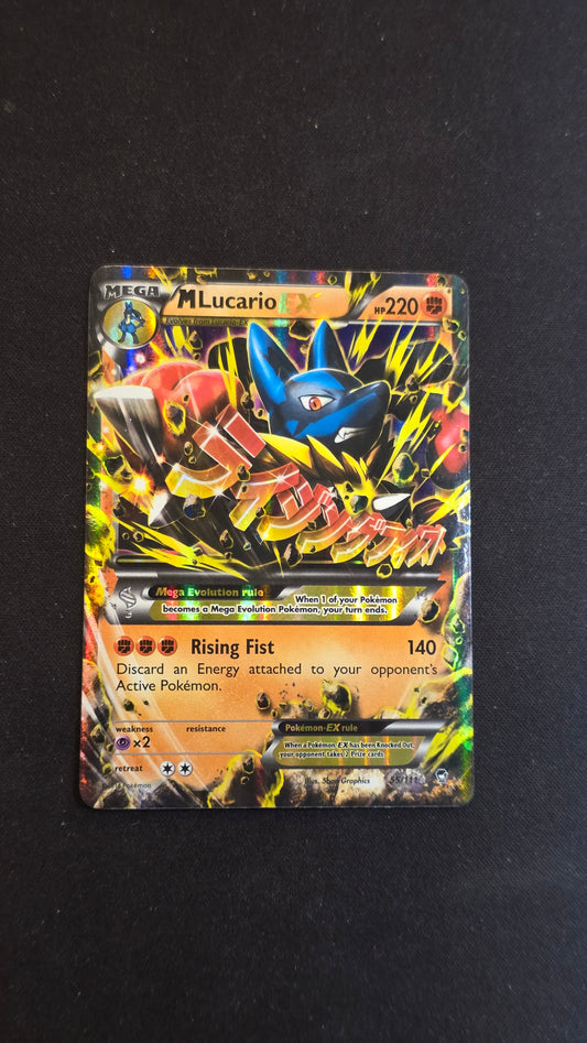 M Lucario EX #55/111 -Furious Fists
