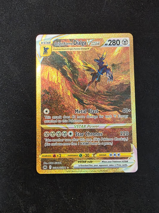 Origin Forme Dialga Vstar #GG68/GG70 Crown Zenith