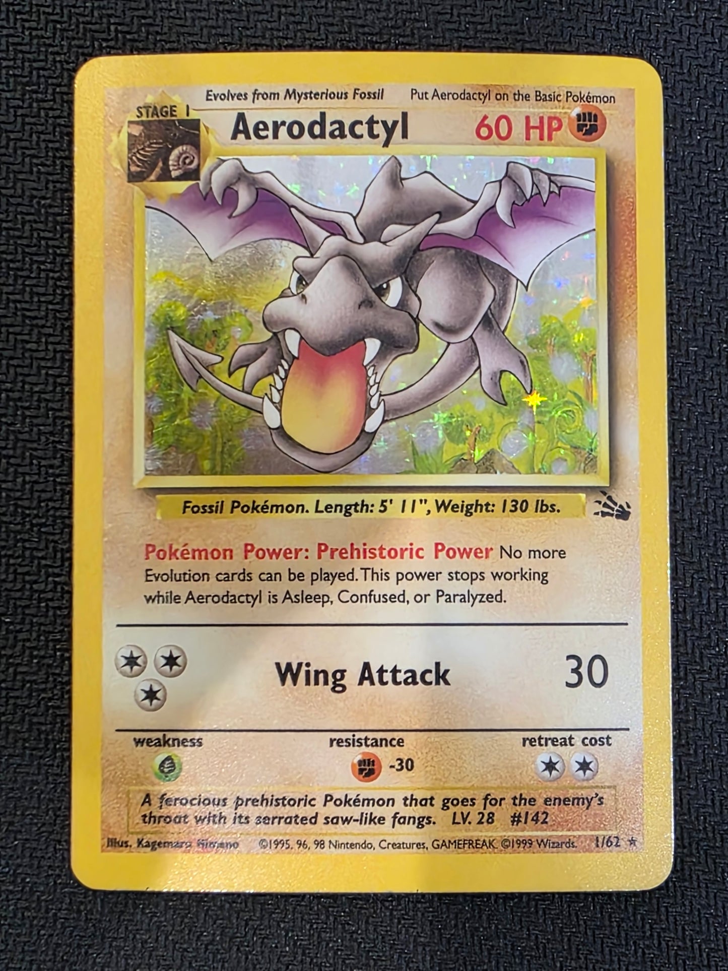 #01/62 Aerodactyl (1) Fossil