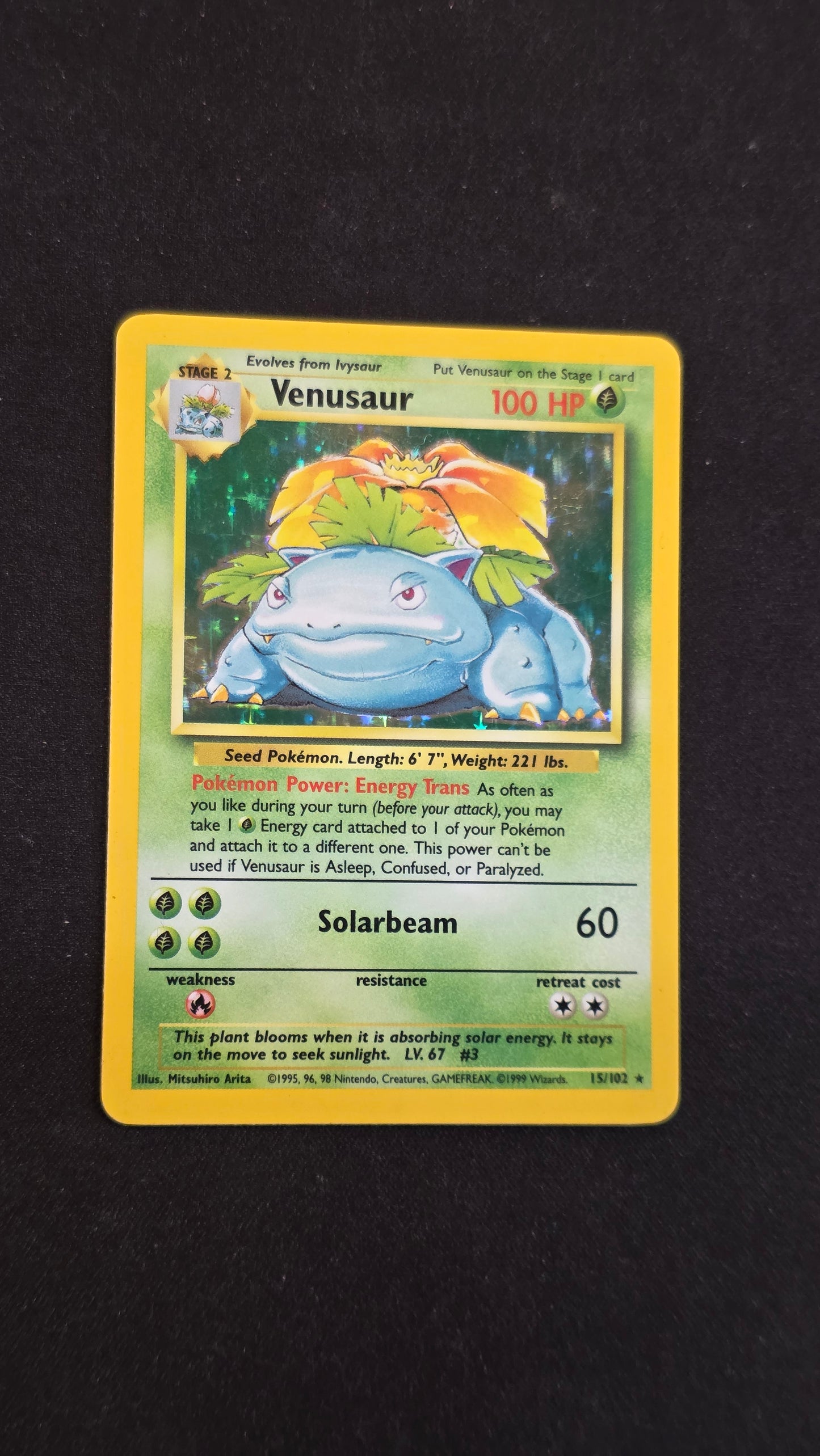 Venusaur #15/102 -Base Set