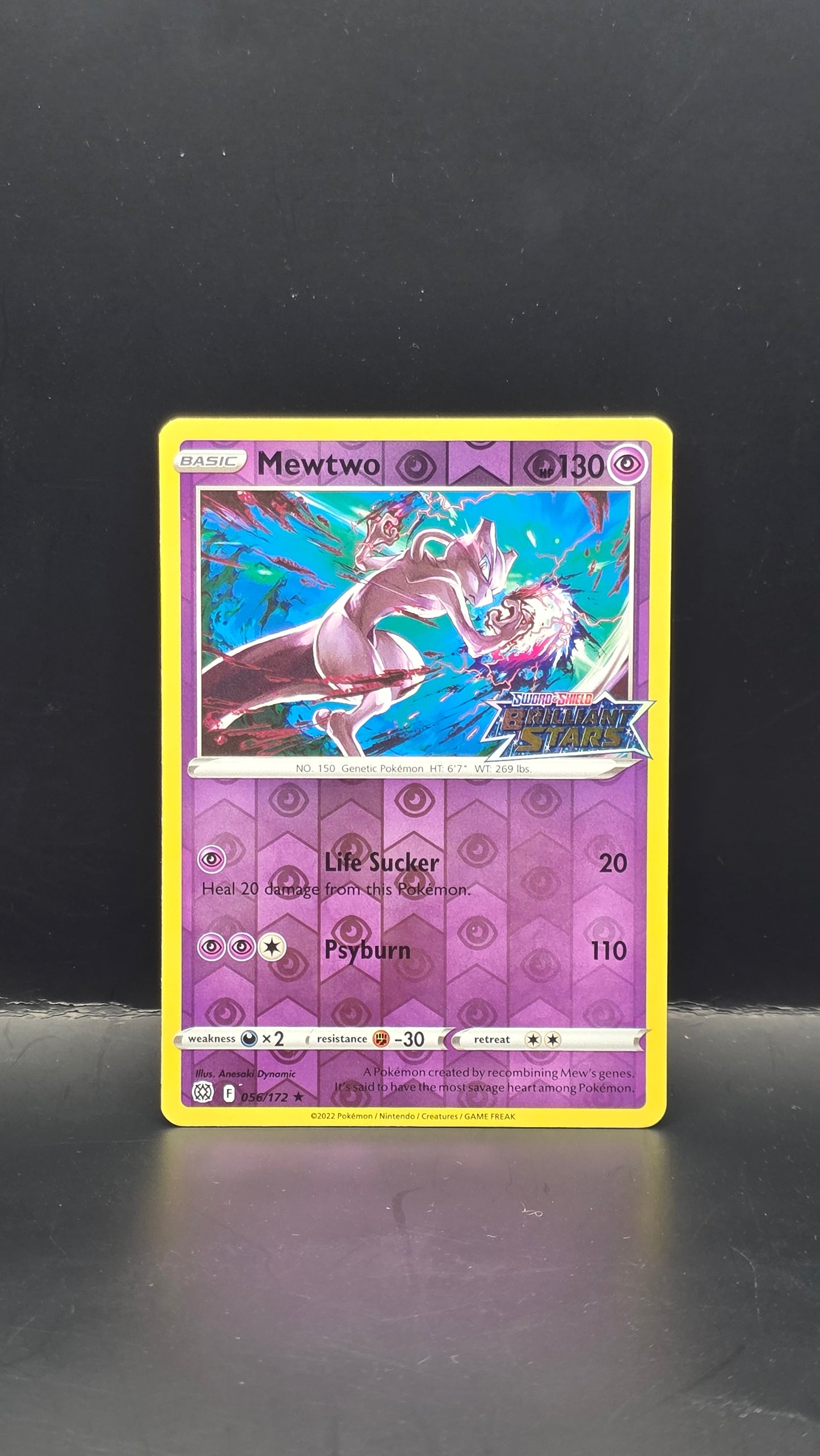Mewtwo (Brilliant Stars Stamp) #56/172 -Sword and Shield Promo