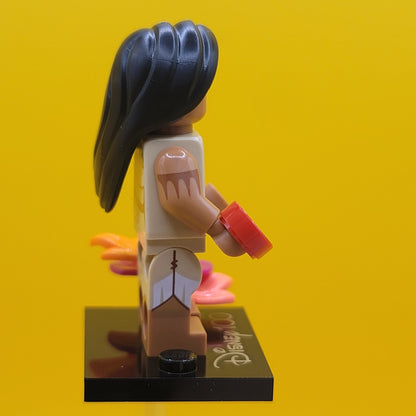 Pocahontas CMF Minifigure Lego Disney 100 (Complete Set, with stand and accessories) coldis100-12