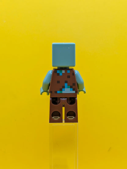 Drowned Zombie min088 Minecraft Lego Minifigure