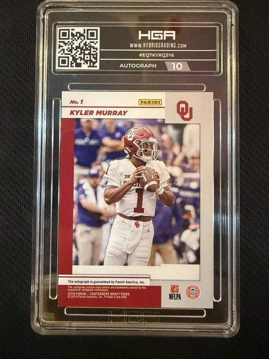 #1 Kyler Murray 2019 Panini Contenders Draft Picks Collegiate Auto /15 Game Day
