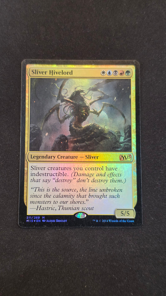 Sliver Hivelord (Foil) #211/269