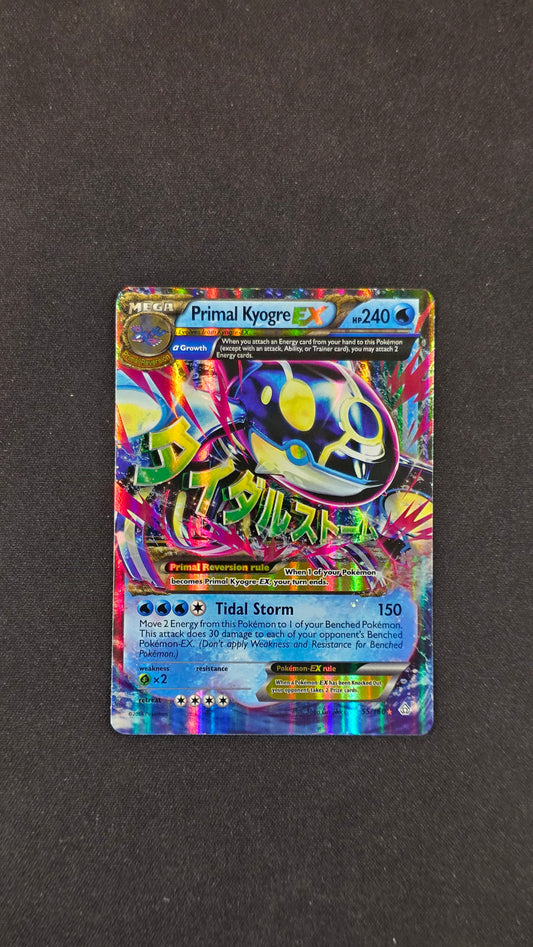 Primal Kyogre EX (Alpha) #55/160 - Primal Clash