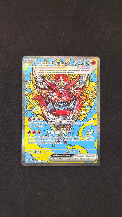 Hearthflame Mask Ogerpon ex #148/131 -Prismatic Evolutions