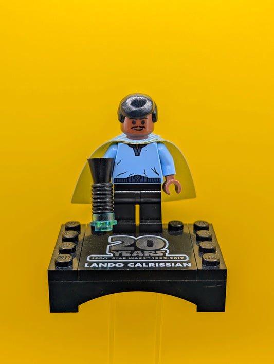 Lando Calrissian sw1027 Cloud City Outfit (20th Anniversary Torso) Star Wars Lego Minifigure